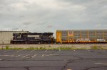 NS GP38-2 High nose Locomotive in the yard